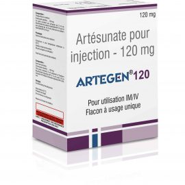 ARTEGEN 120MG PDRE SOL INJ F/1+SOLV/2