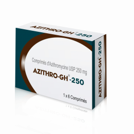 AZITHRO-GH 250MG CPR PELL B/6