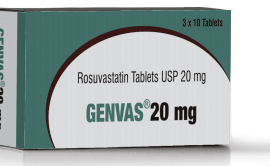 GENVAS 20MG CP