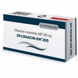 OFLOXACINE GH 200MG CPR B/10