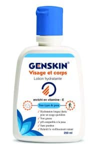 Genskin Moisturizing Lotion 250 ml Label packshot