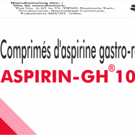 ASPIRIN-GH 100 Comprimés