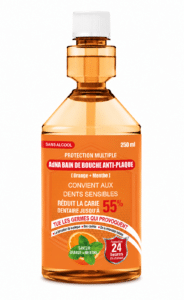 ADNA MOUTHWASH ANTI-PLAQUE ORANGE+MENTHOL